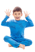 Cloud Cotton Pajama Set – Sky Blue